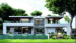 Beautiful villa project on a plot for sale, with private and quiet location in Marbella E