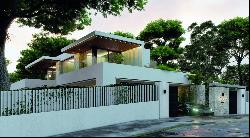 Beautiful villa project on a plot for sale, with private and quiet location in Marbella E