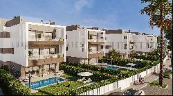 Modern duplex apartment in Colònia de Sant Jordi in newly built residential complex near 