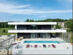 Modern villa with designer furnishings in the heart of Istria