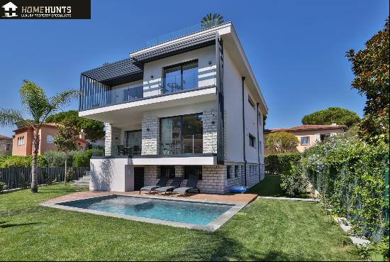 NICE - CIMIEZ - CONTEMPORARY 8 BEDROOM VILLA OF 367 SQM FOR SALE - TOP OF THE RANGE FITTIN