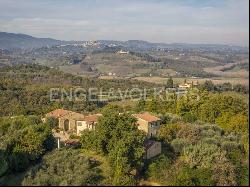 Beautiful Podere with a view of San Gimignano