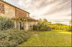 Beautiful Podere with a view of San Gimignano