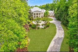 Private Gated Greek Revival-style Estate