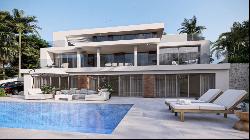 Altea Hills Panorama: An Architectural Masterpiece in Progress, Altea 03590