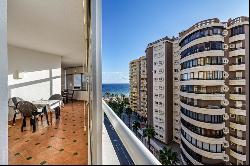 Exclusive second-line beach flat with sea views in La Malagueta, Málaga 29016