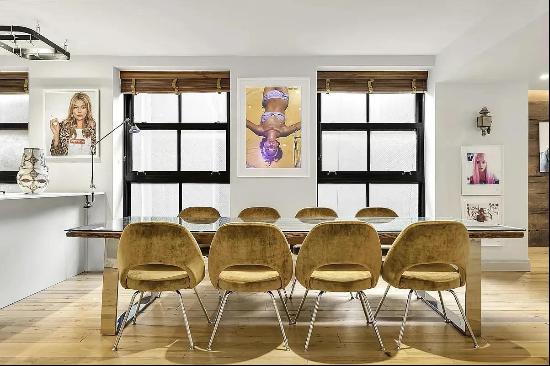 One-of-a-kind loft in the heart of NoLita. This premier residence was thoughtful