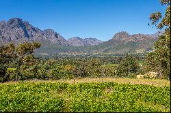 Once in a Lifetime! The best view in Franschhoek for the ultimate lifestyle