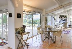 Wide bright view - Villa in Puget, 10 km from Lourmarin