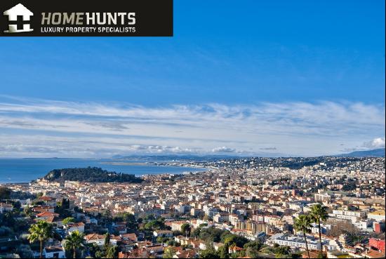 COL DE VILLEFRANCHE - 3 BEDROOM APARTMENT OF 83 SQM FOR SALE - PANORAMIC SEA VIEW - RESIDE