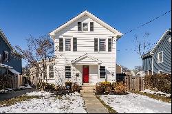 Pristine charming colonial has an abundance of windows with natural light.