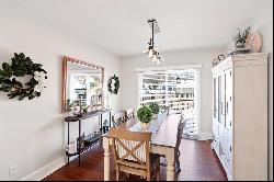 Pristine charming colonial has an abundance of windows with natural light.