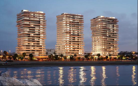 Last homes available at Malaga Towers, overlooking the sea.