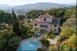 Cannes - Croix des Gardes - Panoramic sea and Esterel views