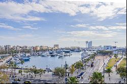 Spectacular apartment with views of Port Vell