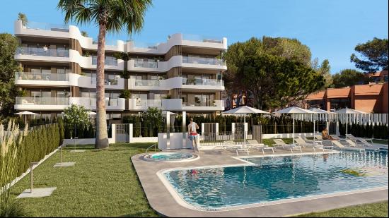 New apartments for sale close to the sea in Cala Llitera, Capdep, Capdepera 07580