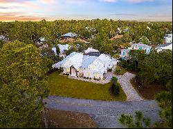 Custom-Built Santa Rosa Beach Home On Generous Lot With Secluded Rear Yard