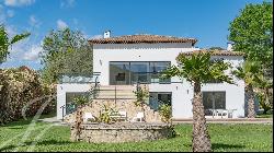 Sole Agent in Mougins: Stunning Renovated Villa in a Peaceful Setting