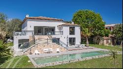 Sole Agent in Mougins: Stunning Renovated Villa in a Peaceful Setting