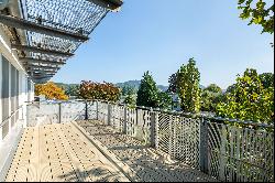 Spectacular penthouse with Rhine view, perfect condition, 303 sqm + 3 terraces