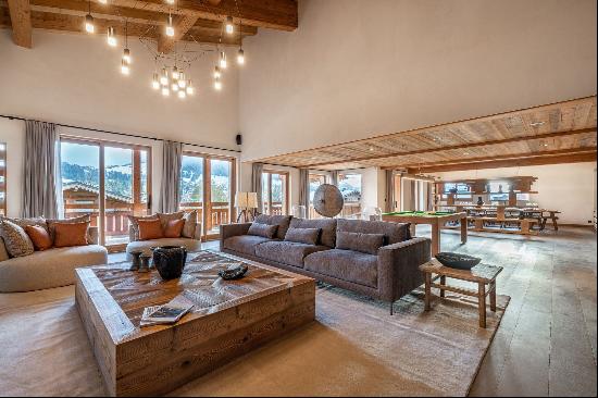 Chalet Karve - Luxury 9-bedroom chalet in Megeve with swimming pool