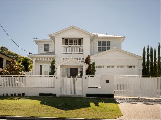 Timeless Queenslander Elegance with City Views and Family Living at its Finest