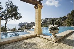 Villa with fantastic sea view in Port d' Andratx for rent