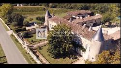 Historic 15th-century château near Bordeaux