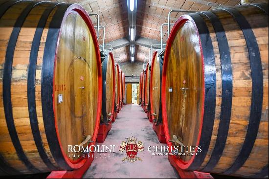 STATE-OF-THE ART WINE ESTATE, WINERY, 40.5 HA OF VINEYARDS FOR SALE, BRUNELLO DI MONTALCI