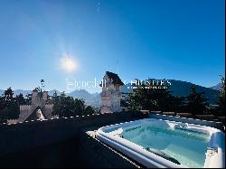 UNIQUE ATTIC RESIDENCE IN A HISTORIC ESTATE IN OBERMAIS