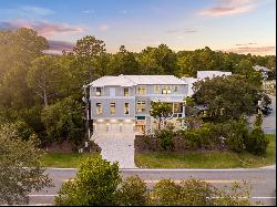 New Coastal Modern Home With Private Pool and Three Car Garage on 30A