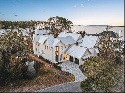 Immaculate Designed Home With Custom Detail And Bayou Views