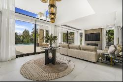 Stunning large contemporary style villa on Marbella's Golden Mile