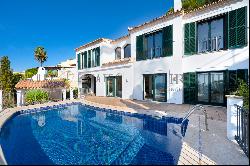 Mediterranean villa in Camp de Mar with sea views near the beach in the southwest of Mall