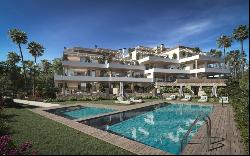 Brand-new garden apartment in a select development with panorami, Marbella 29604