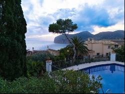 Mediterranean villa with views of the bay for sale in Camp de Ma, Andratx 07150