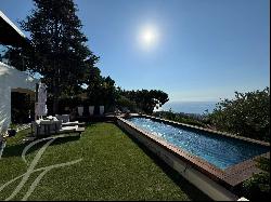 Roquebrune Cap Martin - Villa sea view - 4 bedrooms - swimming pool - garage