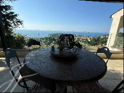 Roquebrune Cap Martin - Villa sea view - 4 bedrooms - swimming pool - garage