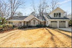 Beautifully Expanded Ranch Home in Historic Vinings