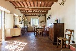 Historic stone country house with unique panorama and vineyards