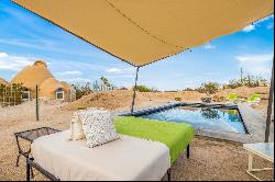 Where Earth Architecture Meets Shamanic Art! Bonita Domes  - Joshua Tree