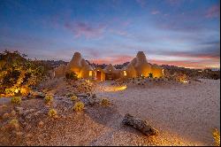 Where Earth Architecture Meets Shamanic Art! Bonita Domes  - Joshua Tree