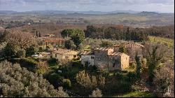 Chianti country Borgo with amazing views of Siena – Tuscany