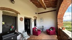 The Loggia House with garden and condo pool, Cortona – Tuscany