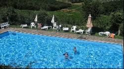 Panoramic farmhouse in a private area in Rapolano Terme, Siena 