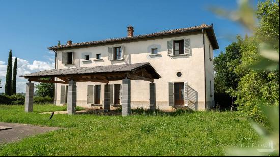 The Mezzajolo country house,  to be completed, Cortona, Arezzo