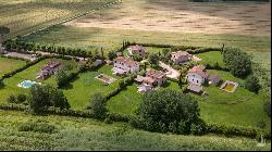 The Mezzajolo country house,  to be completed, Cortona, Arezzo