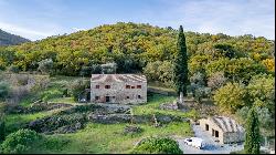 La Cesa Country House in ancient stone, Cortona - Tuscany 