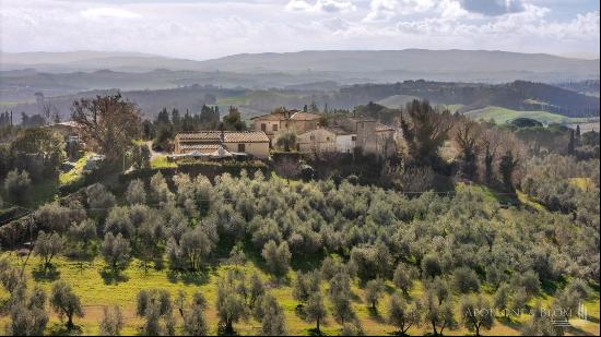 Chianti country Borgo with amazing views of Siena - Tuscany