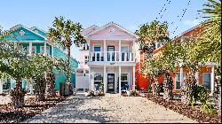 Three-Story Coastal Retreat Steps From White-Sand Beaches